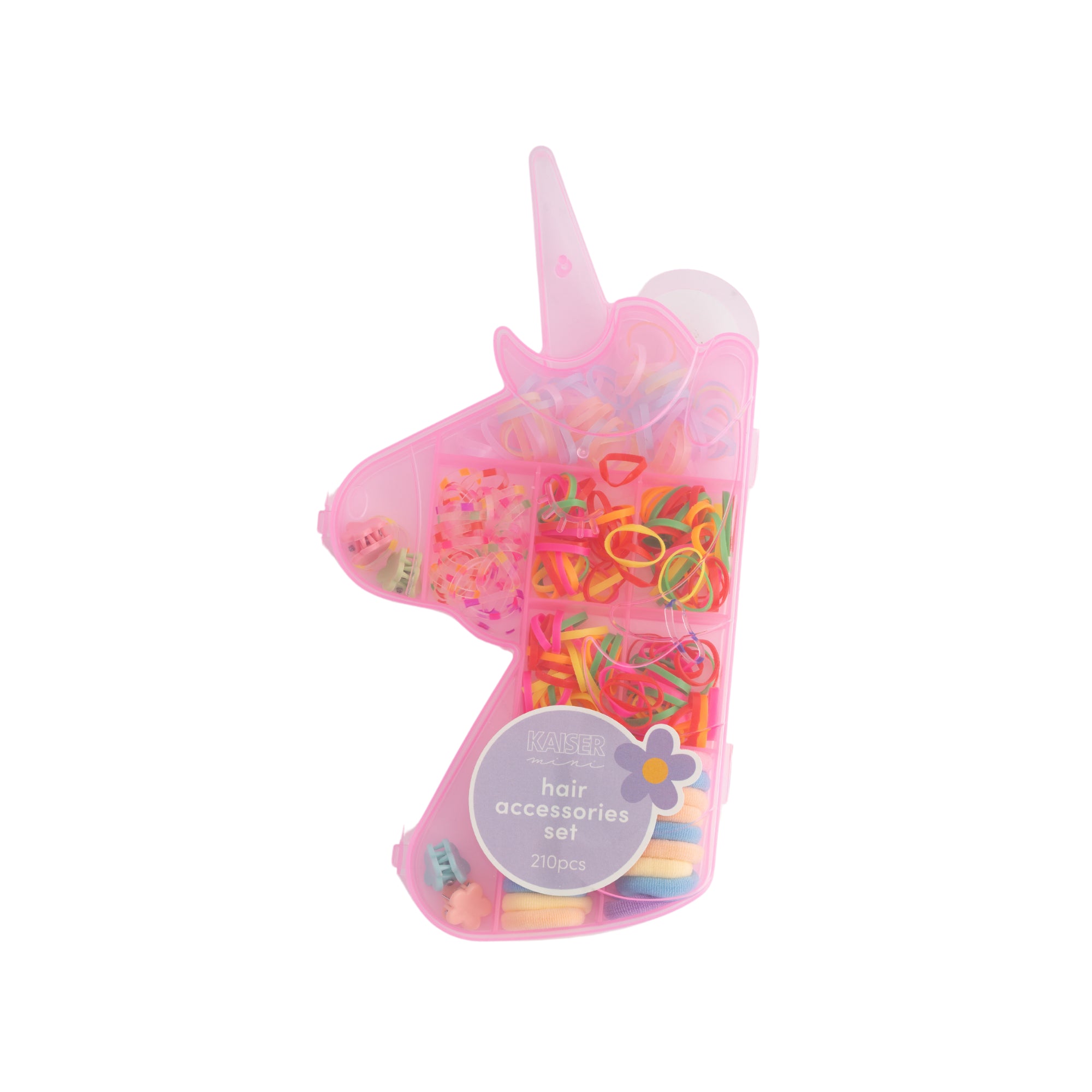 Kids Hair Accessories Set - 210pk UNICORN